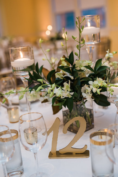 Modern Romantic Wedding Reception at Josephine Butler Parks Center, DC Wedding Planner Bright Occasions, Photo by Emily Clack Photography
