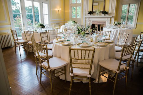 Modern Romantic Wedding Reception at Josephine Butler Parks Center, DC Wedding Planner Bright Occasions, Photo by Emily Clack Photography