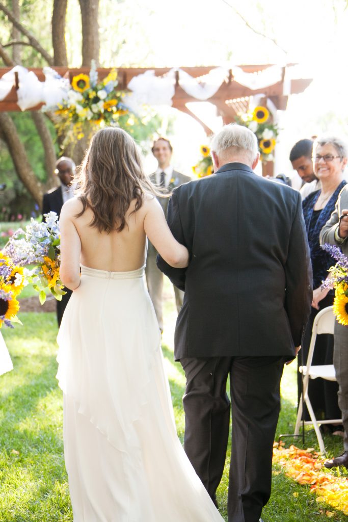 Outdoor Ceremony Home Wedding, Wedding Planner Bright Occasions, Julie Napear Photography