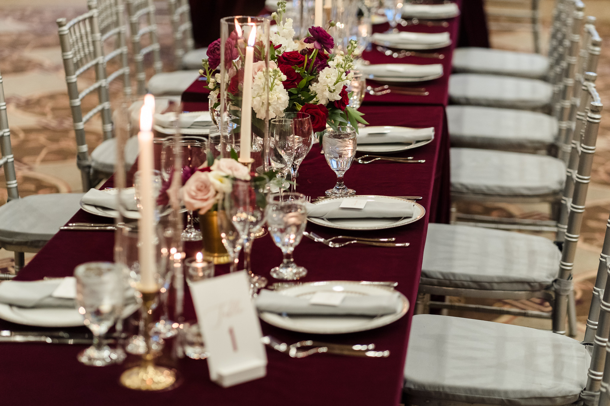 Romantic Winter Wedding by Bright Occasions Event Planning at Lansdowne Resort