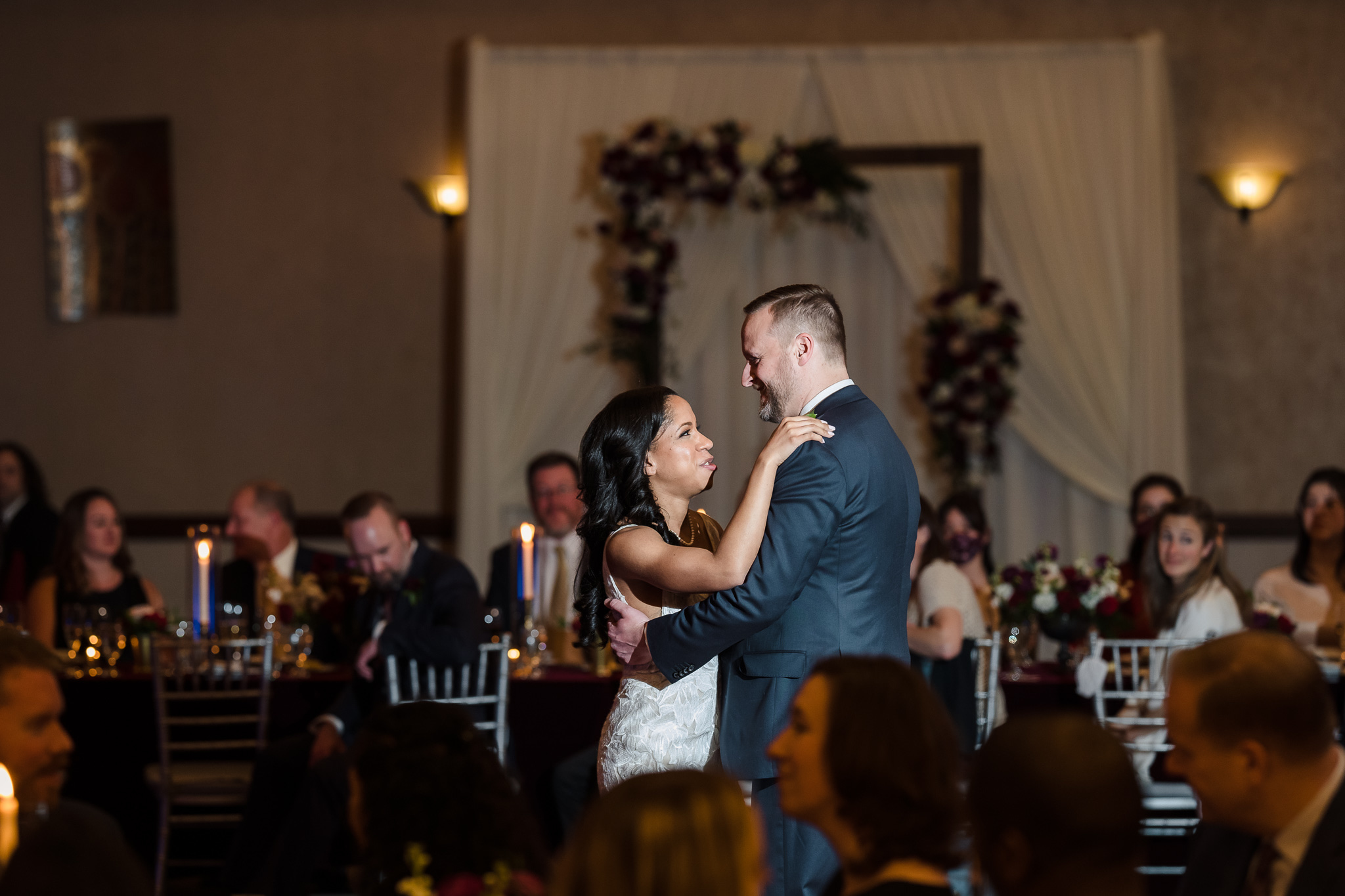 Romantic Winter Wedding by Bright Occasions Event Planning at Lansdowne Resort